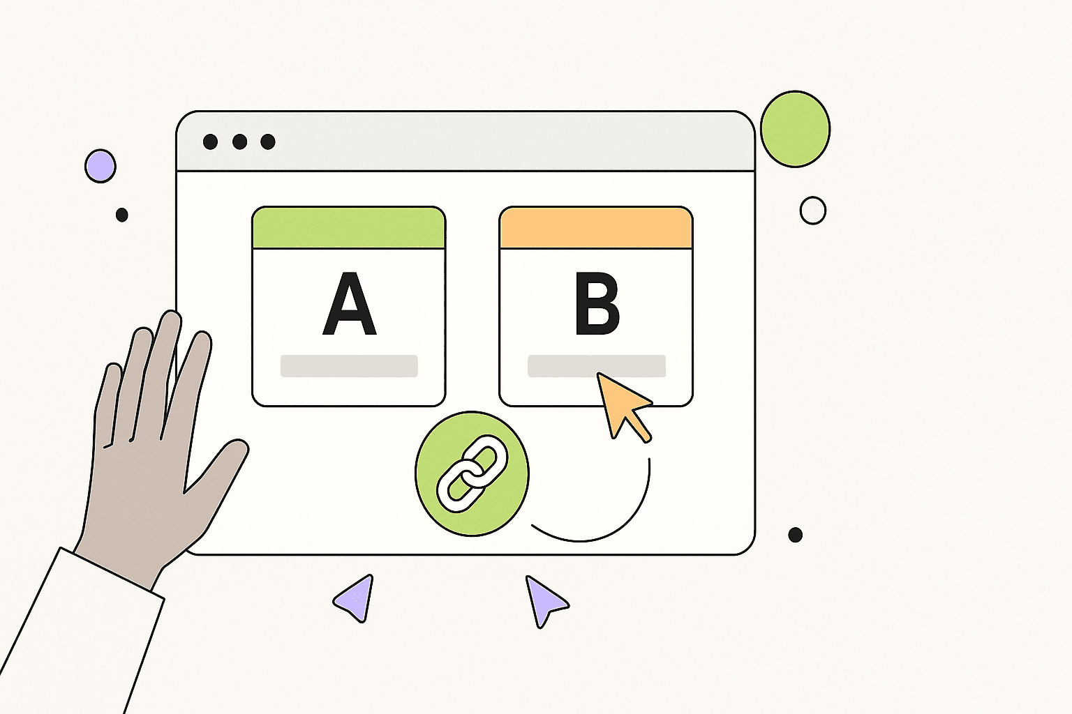 How to Run Simple A/B Tests Using Smart Links